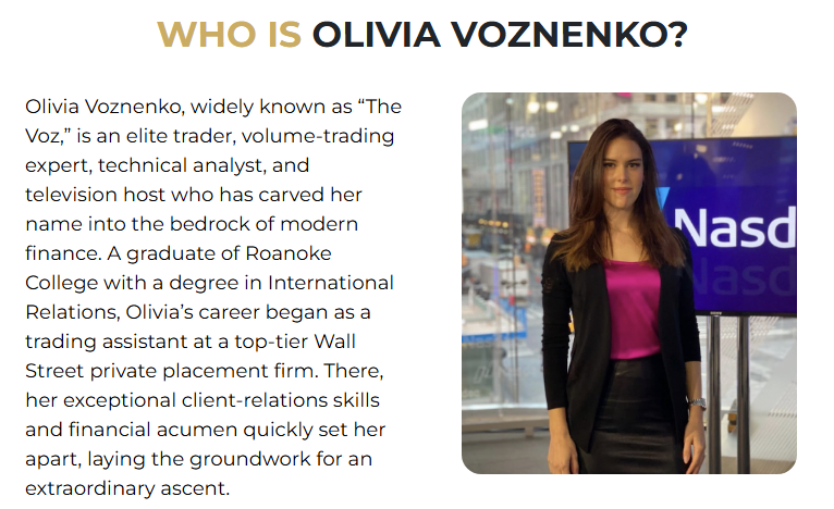 Olivia Voznenko GamePlan 5-Day LIVE Masterclass Review